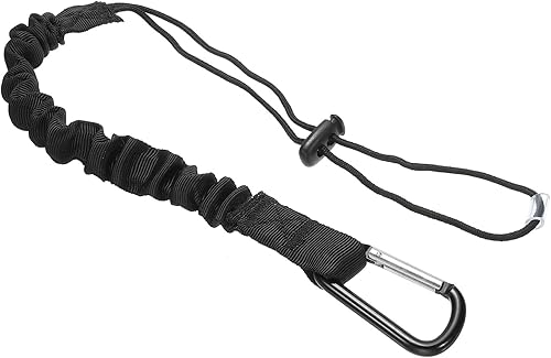 Miniatura 6 de PATIKIL Cordón para herramientas con gancho en D, correa de herramientas de seguridad de 35 pulgadas de ancho de 1 pulgada de ancho para protección