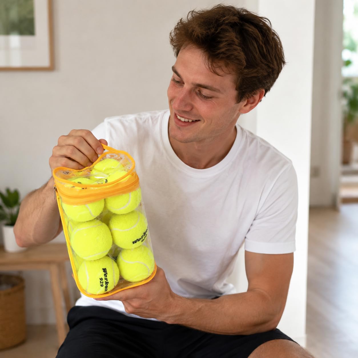 Palline da Tennis per Allenamento, Palline Tennis a Pressione per Migliorare
