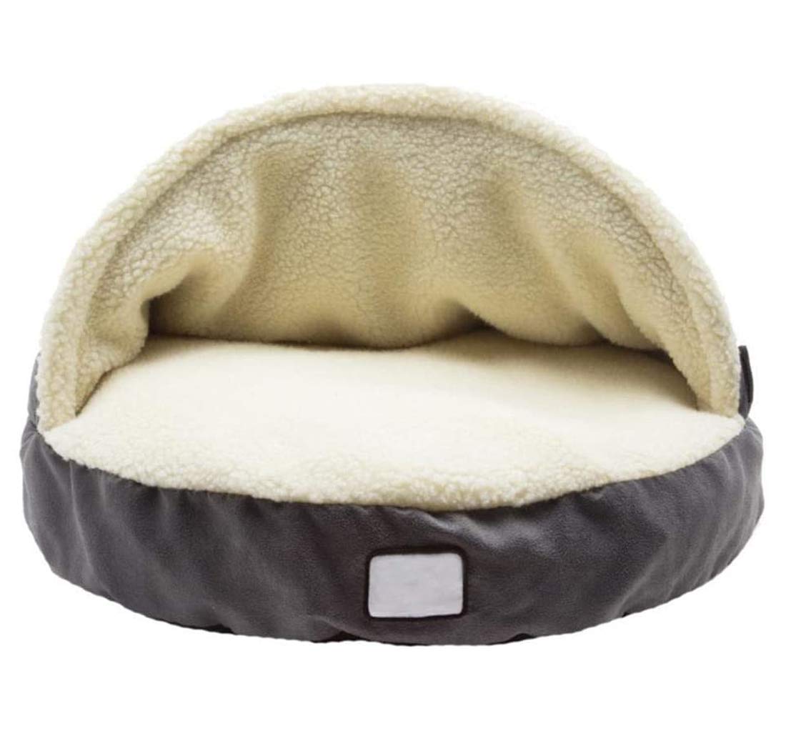 Hundehöhle Warm Weiche Hundehütte Große Schlafsack Tierbedarf Kennel Pads House Abnehmbar Waschbar Hundebett für große Hunde und Katzen