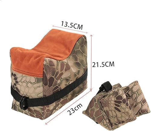 Miniatura 6 de Fumei Bolsas de descanso para disparos, soporte delantero y trasero, soporte para bolsa de arena, soporte para rifle de pistola, disparo, caza,