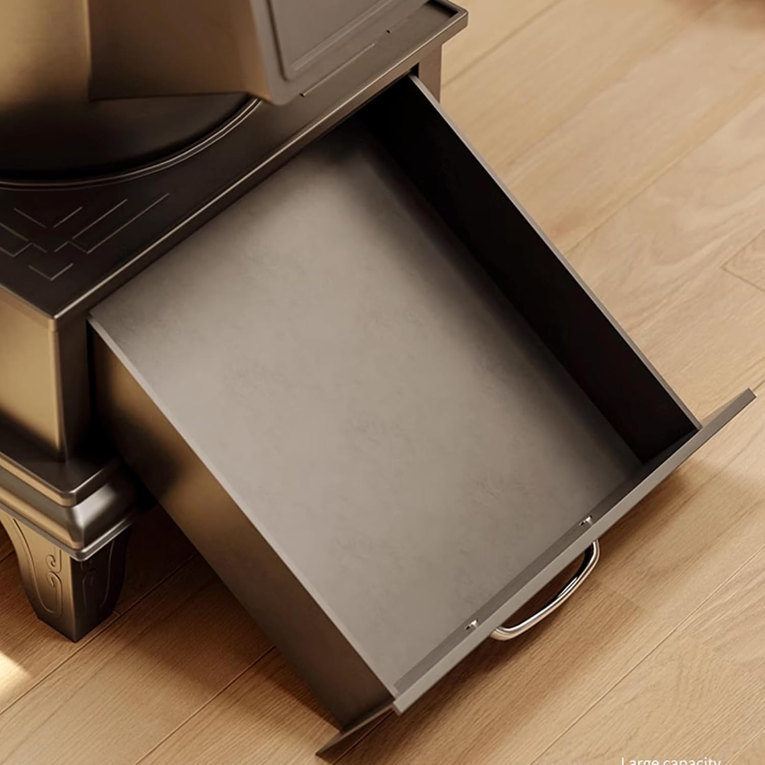 薪ストーブ 煙突付き 密閉設計で高耐久 屋内外兼用 多燃料対応 ポータブルキャンプストーブ 調理・暖房用 キャビン 庭園 防災・非常