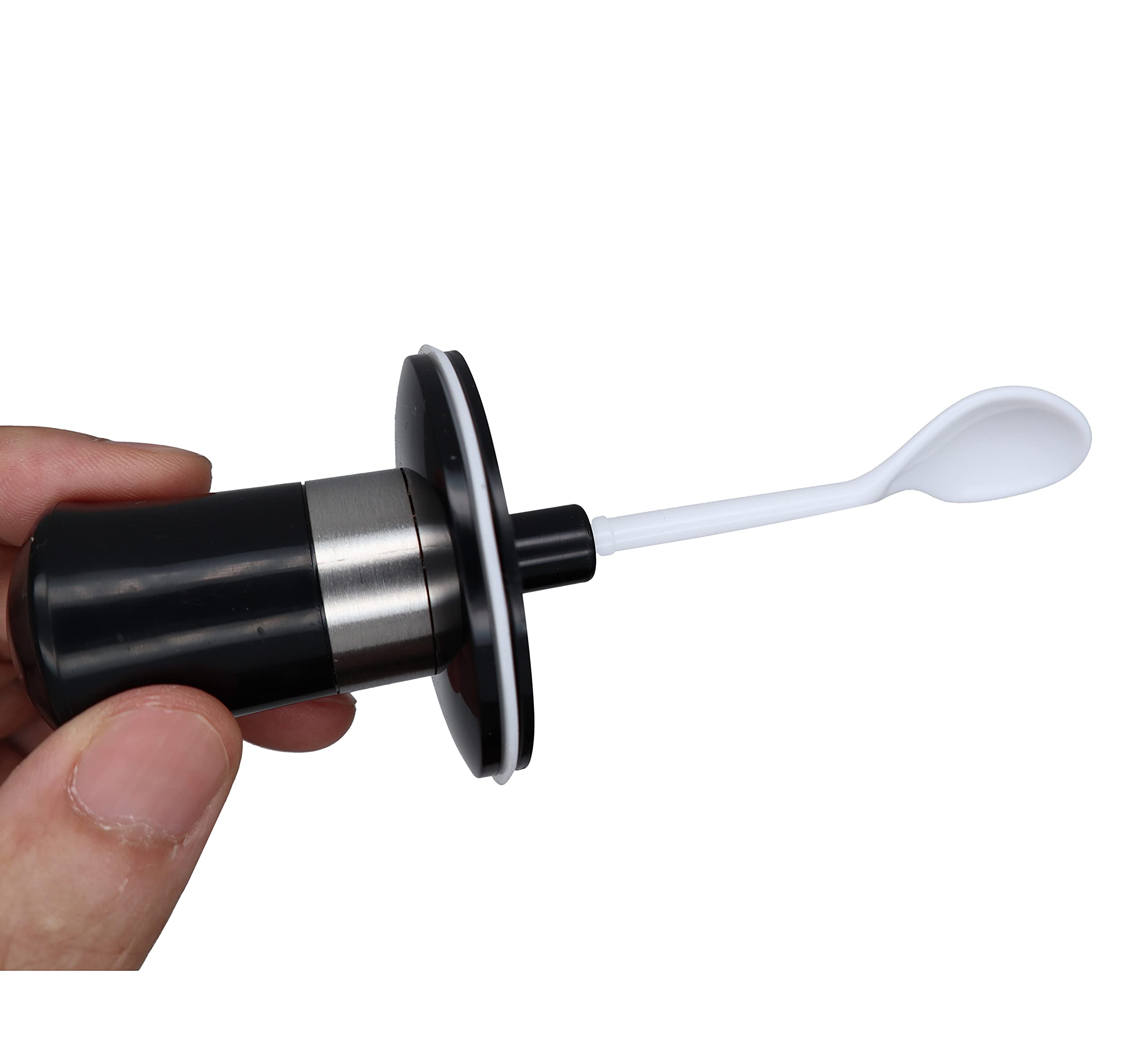 Excelity - Botes de condimentos con cuchara y tapa de cristal transparente para almacenar y dispensar especias, sales, azúcar, pimienta