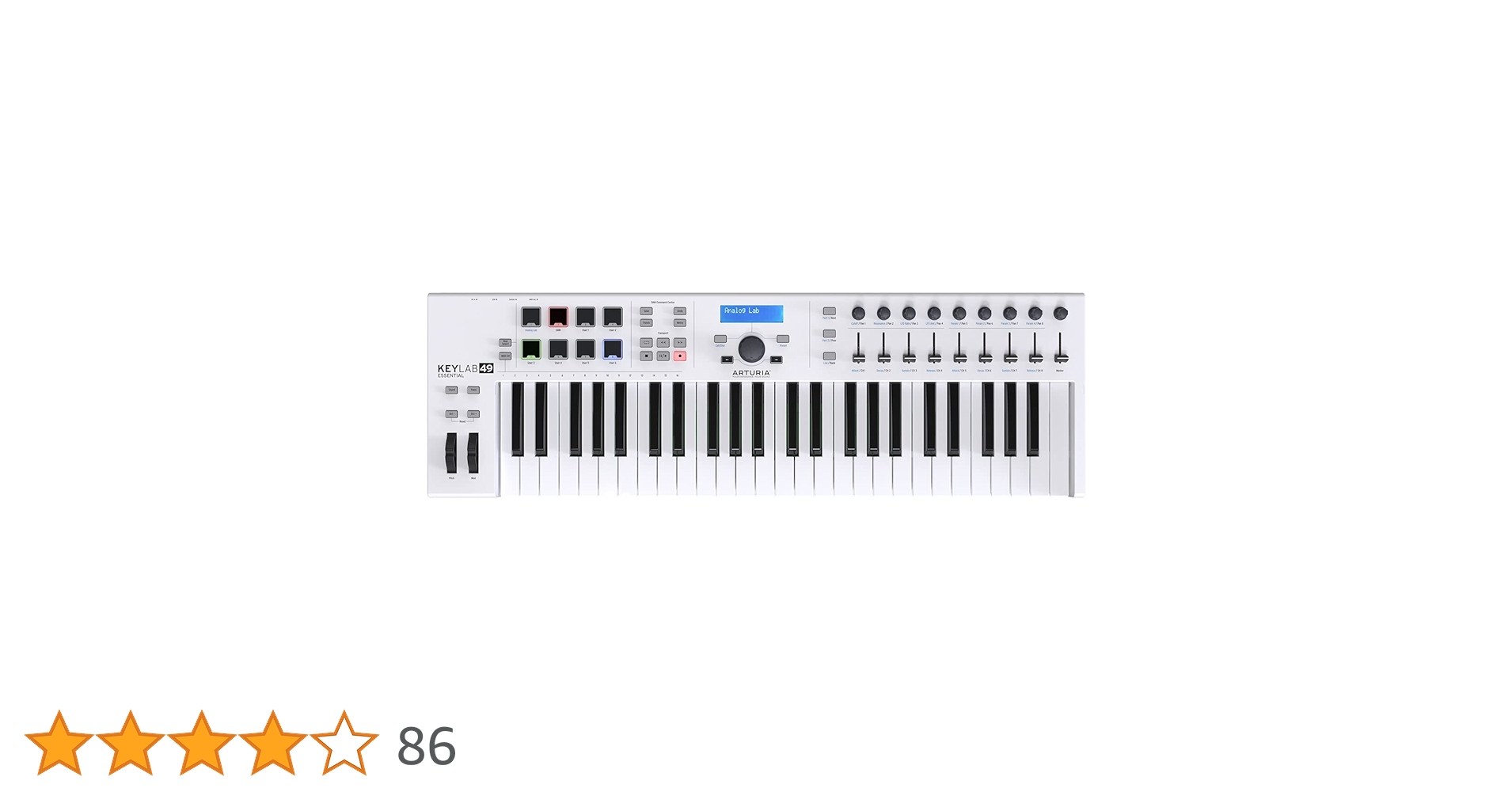 Amazon.co.jp: Arturia キーボード・コントローラーKeyLab 49