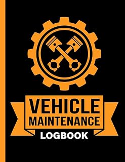 Vehicle Maintenance Logbook: Complete Auto Service History Tracker with Maintenance Schedules, Mileage & Fuel Logs, Repair History, Emergency Contacts, and Annual Expense Summaries