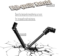 Vista 4 de Eje de transmisión RC actualizaciones universales para 1/10 SCX10 II Red cat D90 Gen7/Pro RC 4WD GEN8 SCX10 2, RCarmumb 2 piezas RC Crawler eje