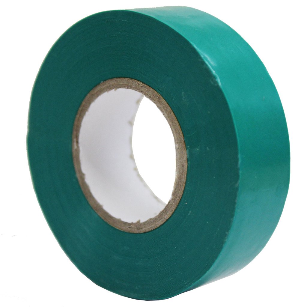 All Trade Direct Green 1X Electrical Pvc Insulation Tape 19Mm X 20M Professional British Standard