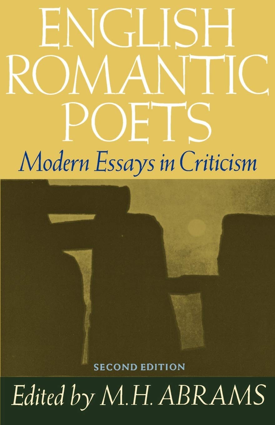 English Romantic Poets (Second Edition): Modern Essays in Critic