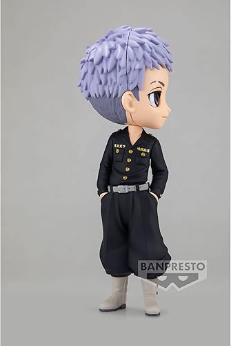 Miniatura 2 de Banpresto - Revengers de Tokio - Takashi Mitsuya (versión A), Bandai Spirits Q Posket 5.5 pulgadas