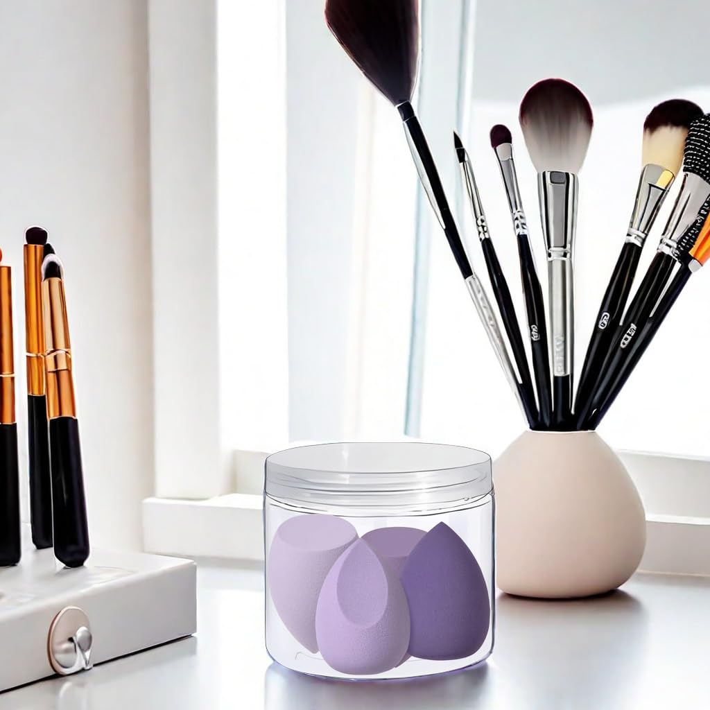 Stianiiile Make-up-Schwamm 4er-Set, latexfrei, Blender Beauty für Flüssigkeit, Creme und Puder, weich und flexibel, Wonder Blender, Beauty Sponges, Super Soft Wonder Beauty Cosmetic