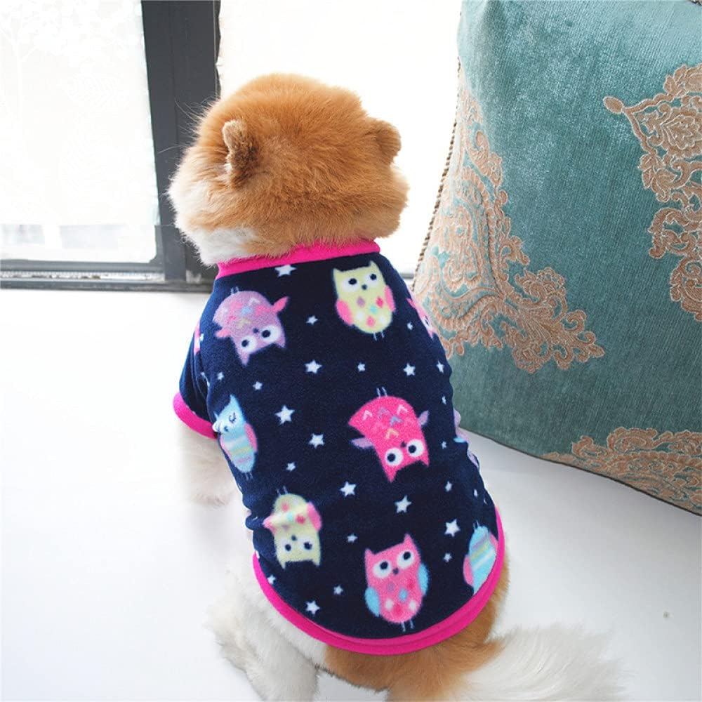 HUANSUN Dog Clothes Fleece Puppy Pet Clothing for Dogs Coat Dog Clothing Soft Cat Pet Clothes for Small Medium Dogs,1,M : Pet Supplies