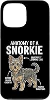 Vista 24 de Anatomy of A Snorkie Funny Dog Lover Owner Pet Parent Case for iPhone XR