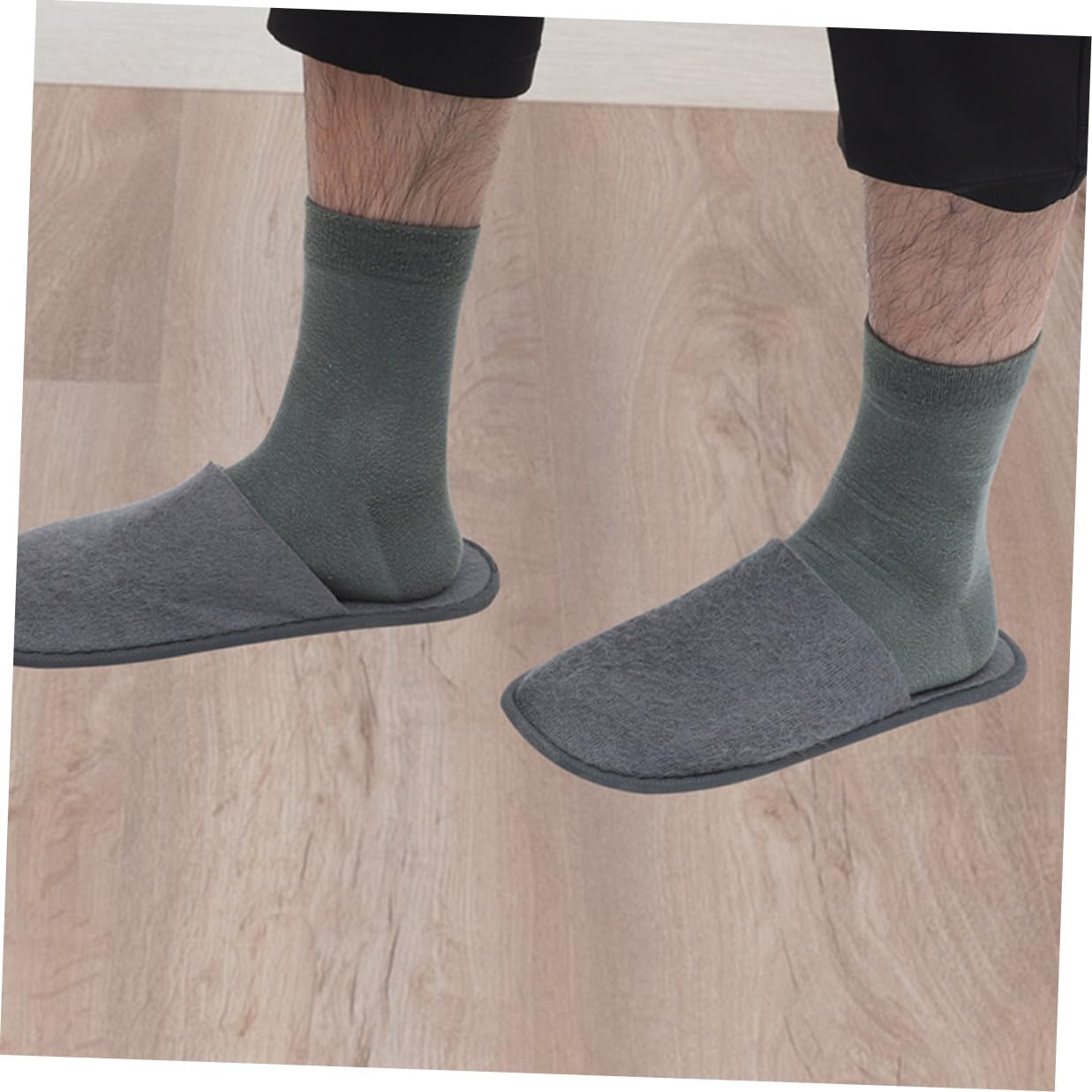 Pantofole Pieghevoli Portatili 20 Paia in Pile per Hotel | Leggere e Facili da Trasportare, Uso Spa e Viaggio, Stile Unisex per Donna e Uomo