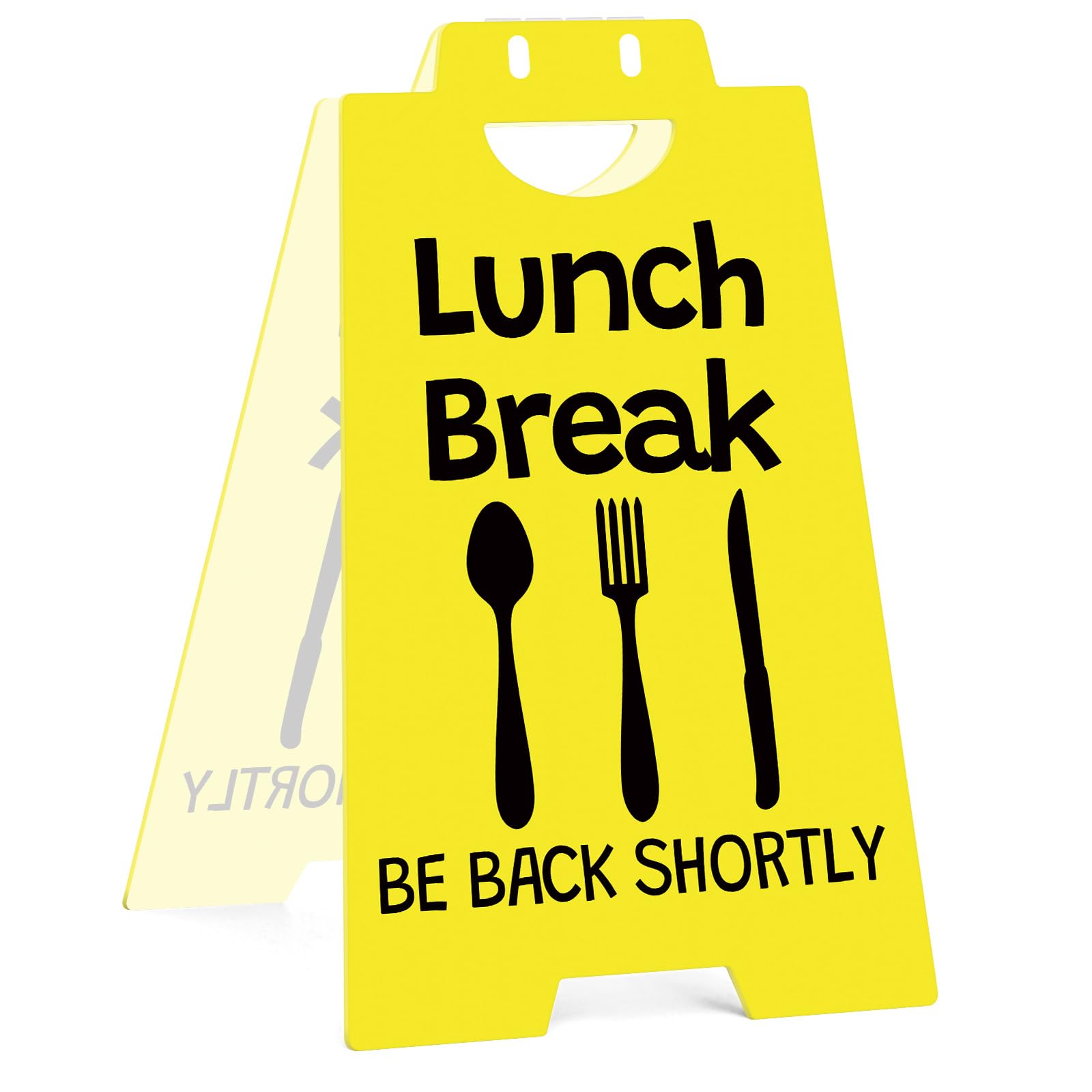 For Lunch Break Sign Office Out of Office for Hotel Cafe Dining Breaks Room Workplace Lunchtime Notice Business Funny Office Cubicle Decor Break Time Decoration Acrylic Plaque