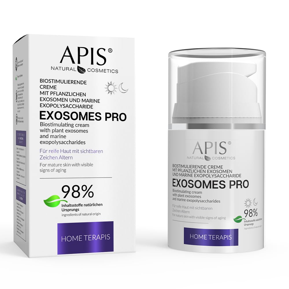 APIS Exosomes Pro Biostymulujący krem z roślinnymi egzosomami, 50ml