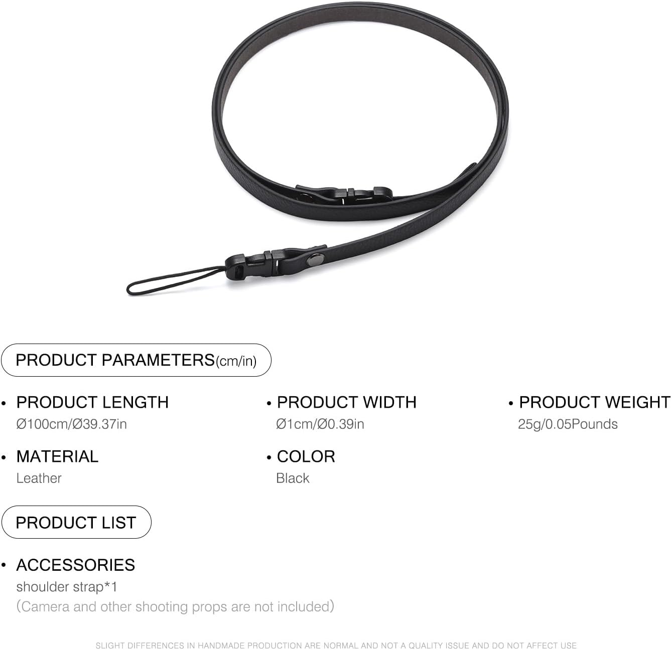 Vintage Minimalist Leather Camera Neck Shoulder Strap For Ricoh GRIII GR3X GRIV For Leica X1 For Fuji X-half - Image 6