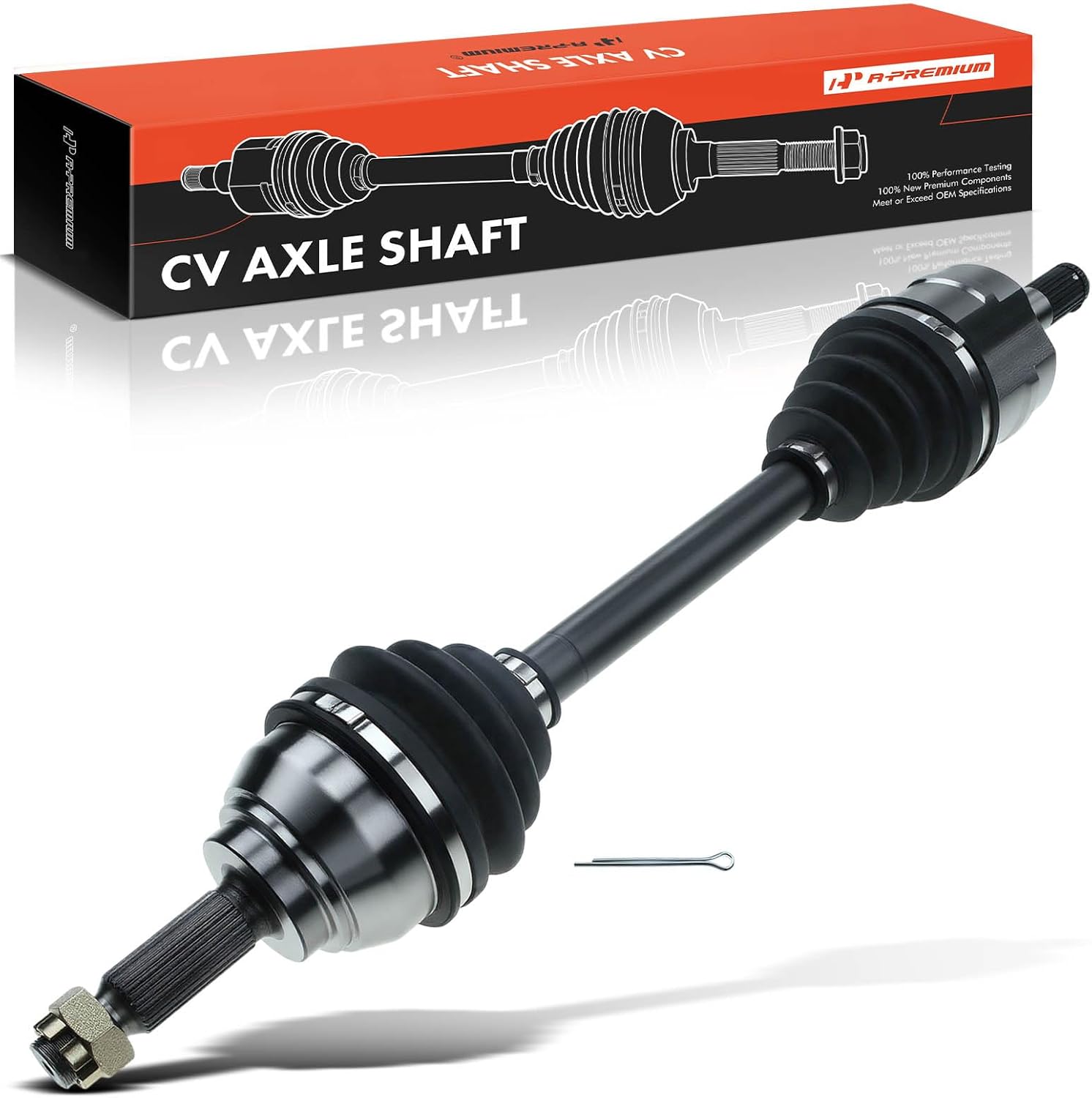 A-Premium CV Axle Shaft Assembly Compatible with Dodge & Mitsubishi Models - Stealth/3000GT 1991 1992, Diamante 1992-1995 - Front Right Passenger Side