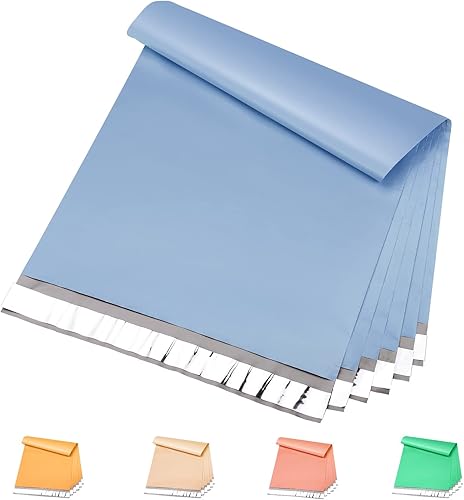 Miniatura 22 de Metronic Paquete de 100 sobres de polietileno de 12 x 15.5 pulgadas, bolsas de envío de tamaño mediano para ropa, sobres autosellantes fuertes