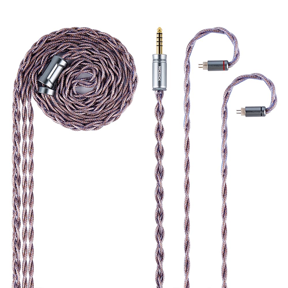 NICEHCK AceComet OFC4.4mm 2pin 視聴品 ケース付き Amazon | NICEHCK AceComet イヤホンリケーブル アップグレード