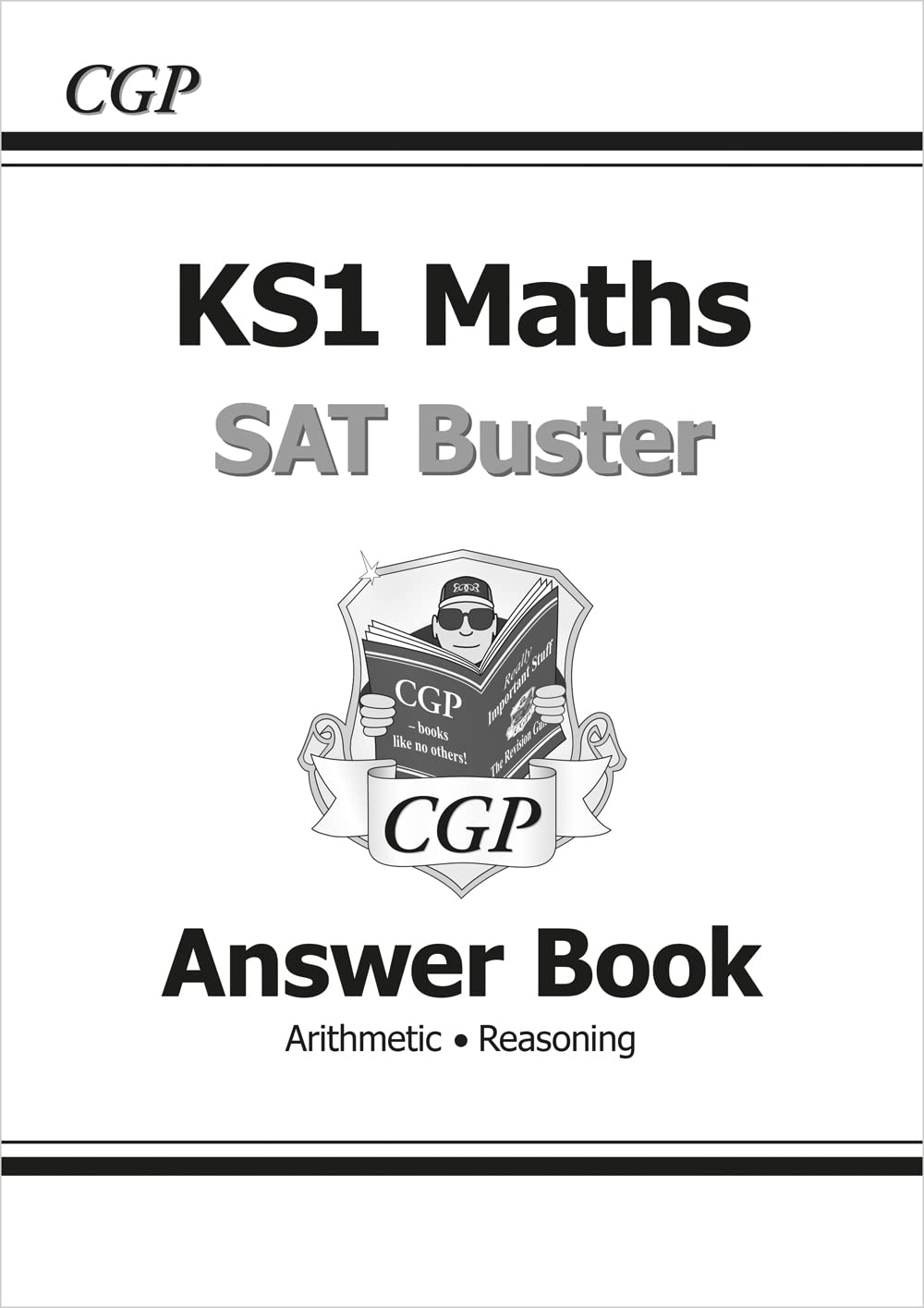 KS1 Maths SAT Buster Answer Book (for end of year assessments) (CGP