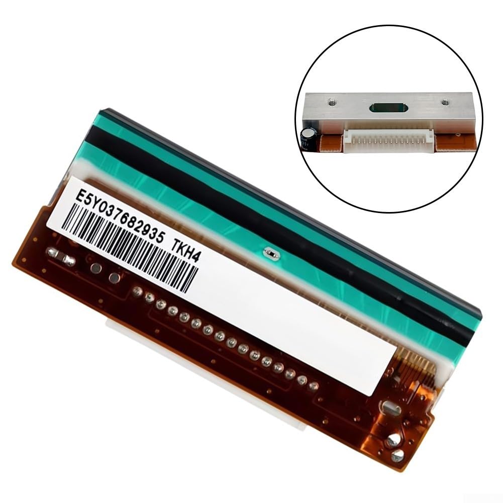 Testina di stampa per Primacy Zenius Dualy 3 S10084 Pebble4 - Ugello per stampa scheda componente lunga per durata accessorio sicuro carte d'identità uso ufficio dimensioni standard