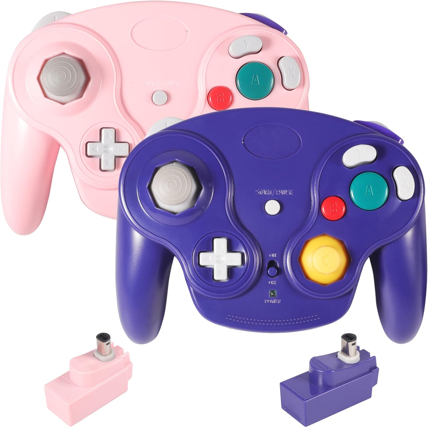 Dliaonew 2.4G Wireless Gamecube Controller