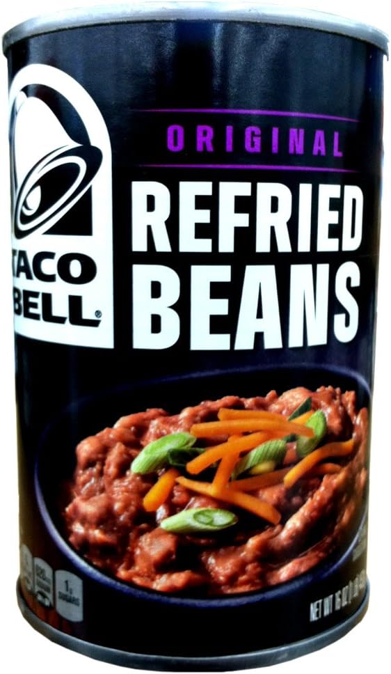 Kraft Taco Bell Original Refried Bean, 16 oz