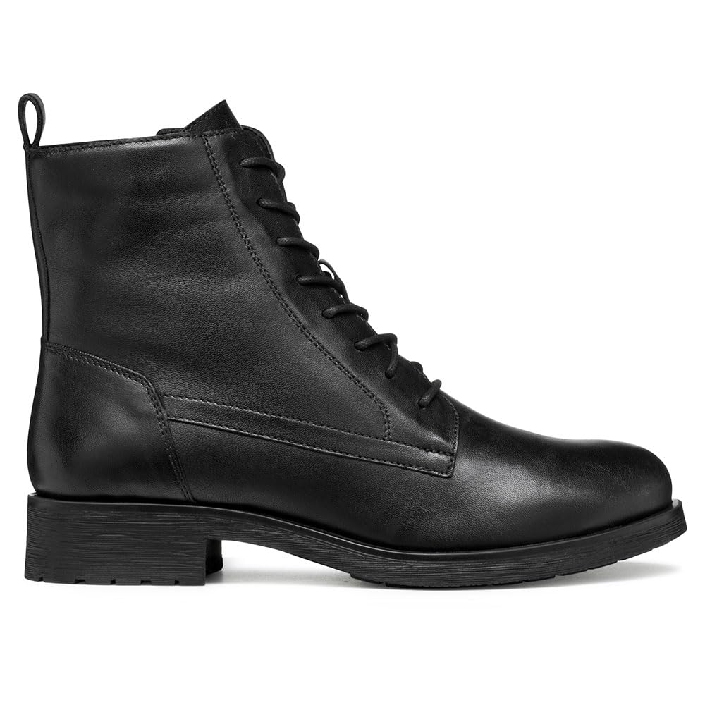 Geox Women's D Rawelle Ankle Boots, black, 5 UK