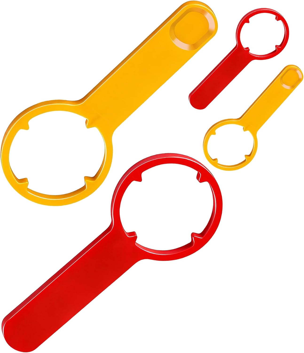 Pointer Spotter Tool (6" and 3"), for Clearly Point Defects, Features, or Details of a Product, Includes 2Pcs Red Tool and 2Pcs Yellow Tool