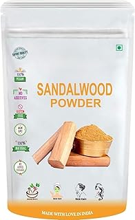 Polvo de sándalo para mascarillas, tratamient...