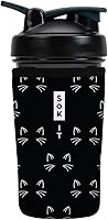 Vista 60 de Funda aislante de neopreno para botella mezcladora de proteínas Sok It BotlSok (Jardín inglés de picnic, se ajusta a botella mezcladora de 28 oz)