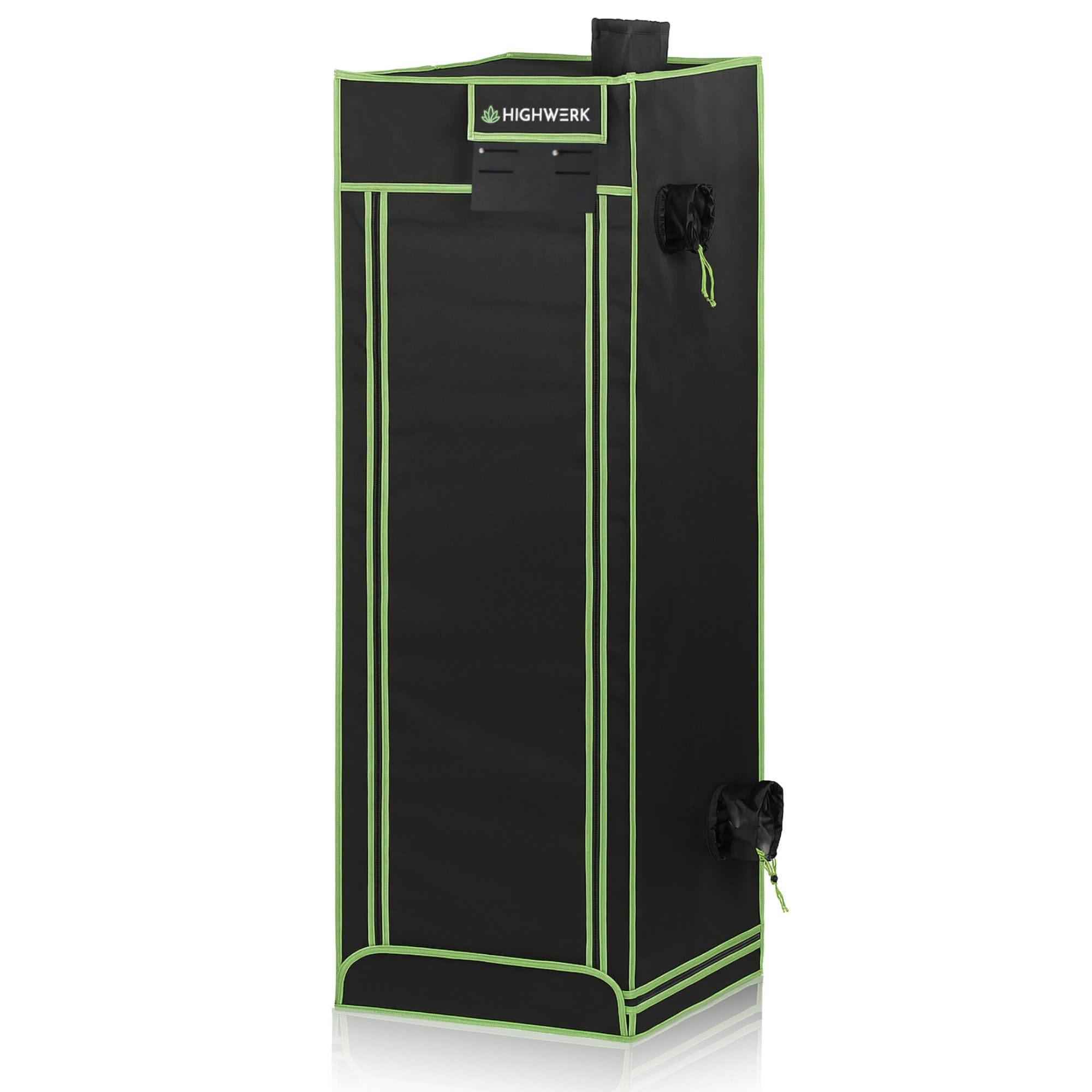 Tenda da coltivazione 40 x 40 x 120 cm | Tenda per coltivazione di piante da interno | Nero Verde | Grow Box, Crescita domestica, Armadio | Tenda per coltivazione, tenda per piante, tenda per