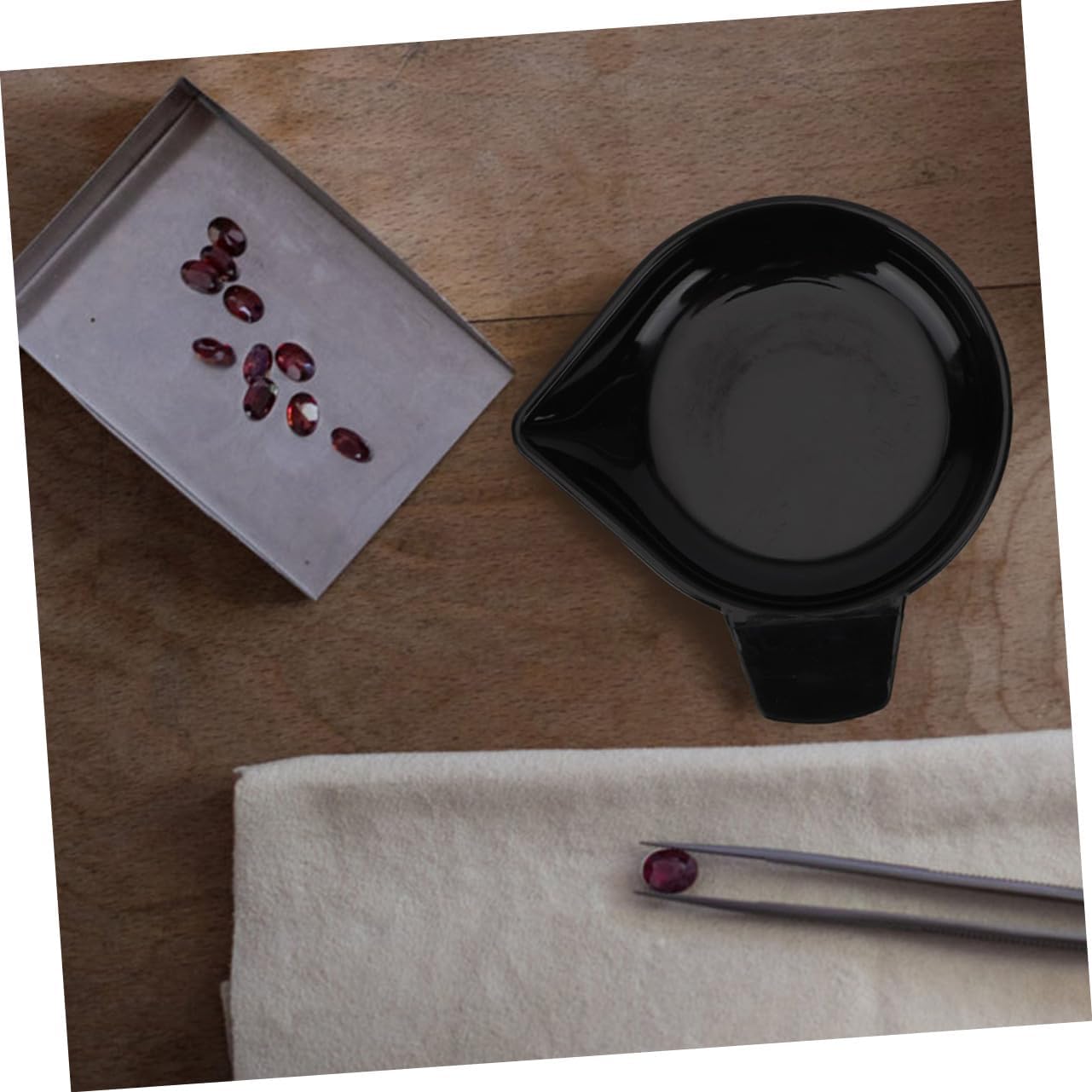 24pcs Stainless Steel Electronic Scale Trays Weighing Pans for Accurate Jewelry and Small Items Compact Design for Easy Storage