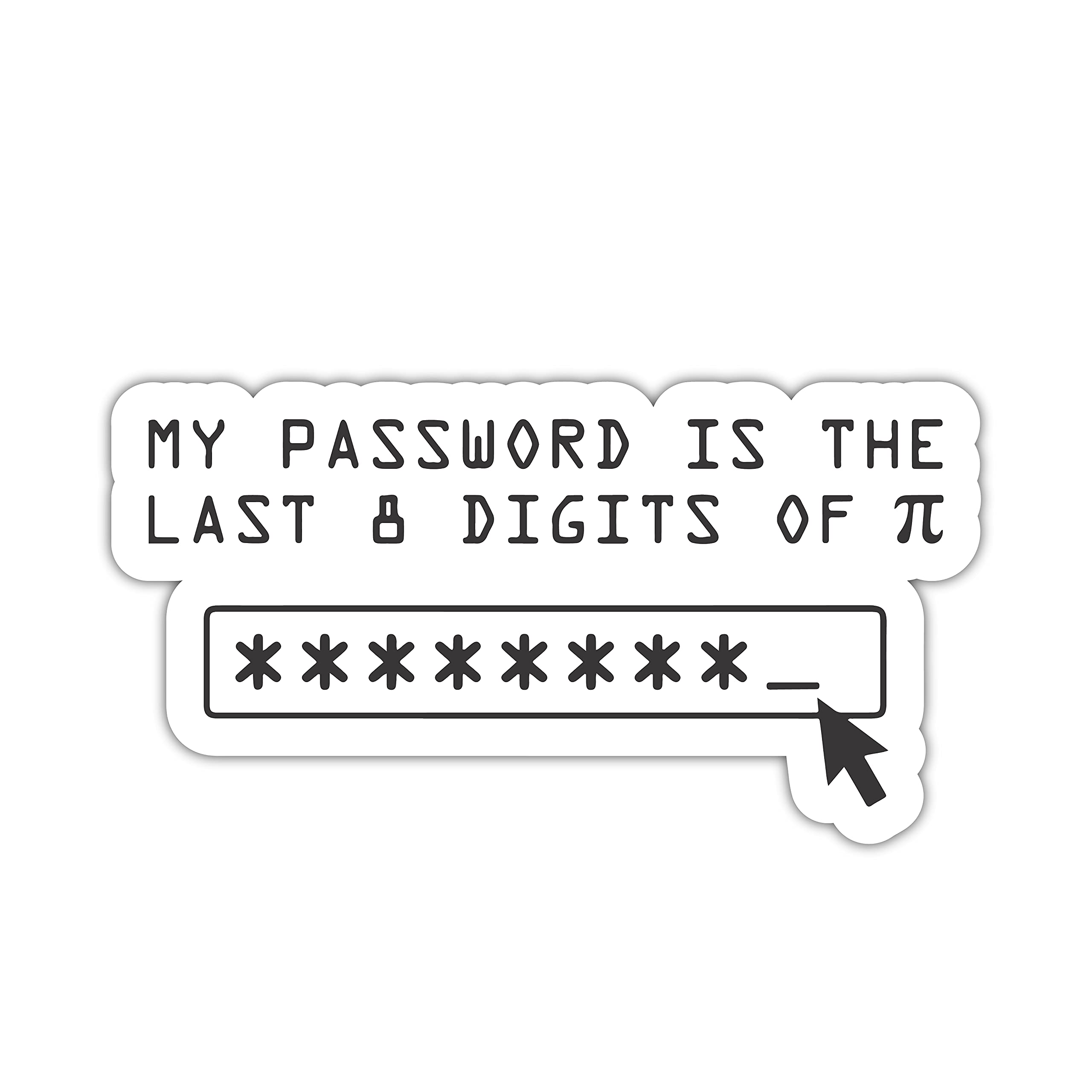 See full amazon price history chart for woopme My Password Last 8 Digits of pi for Developers Programmers Vinyl Decal Printed Sticker for Laptops Bottles Cars Bikes (Multicoloured) woopme My Password Last 8 Digits of pi for Developers Programmers Vinyl Decal Printed Sticker for Laptops Bottles Cars Bikes (Multicoloured) (B094JNWJVB) Amazon Price History, Amazon Price Tracker