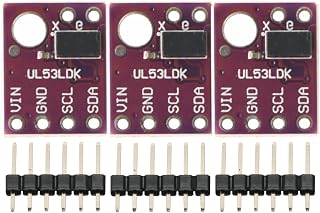 3PCS VL53L0X Time-of-Flight (ToF) Laser ranging Sensor 2.8-5V IIC Communication Laser Distance Sensor for Arduino