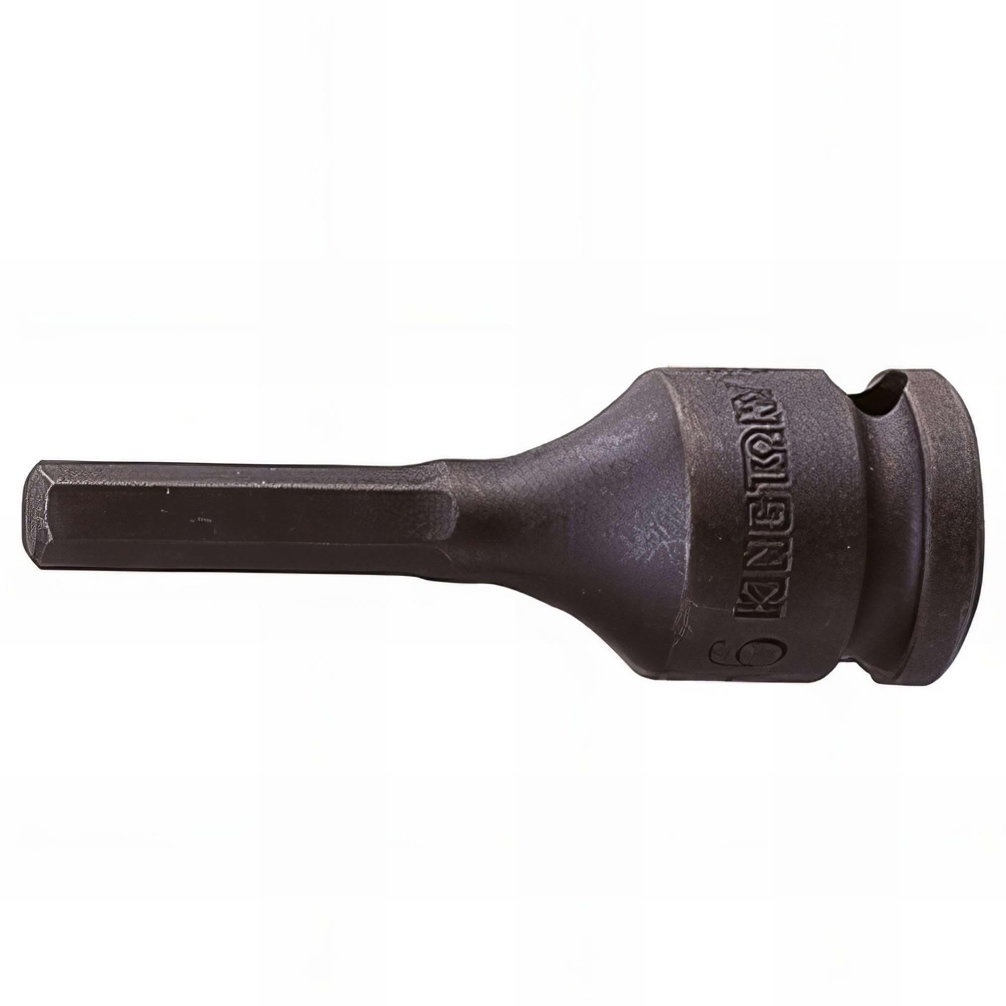Douille de impact 3/8 hexagonale 7 mm pour mécanique auto L55 mm