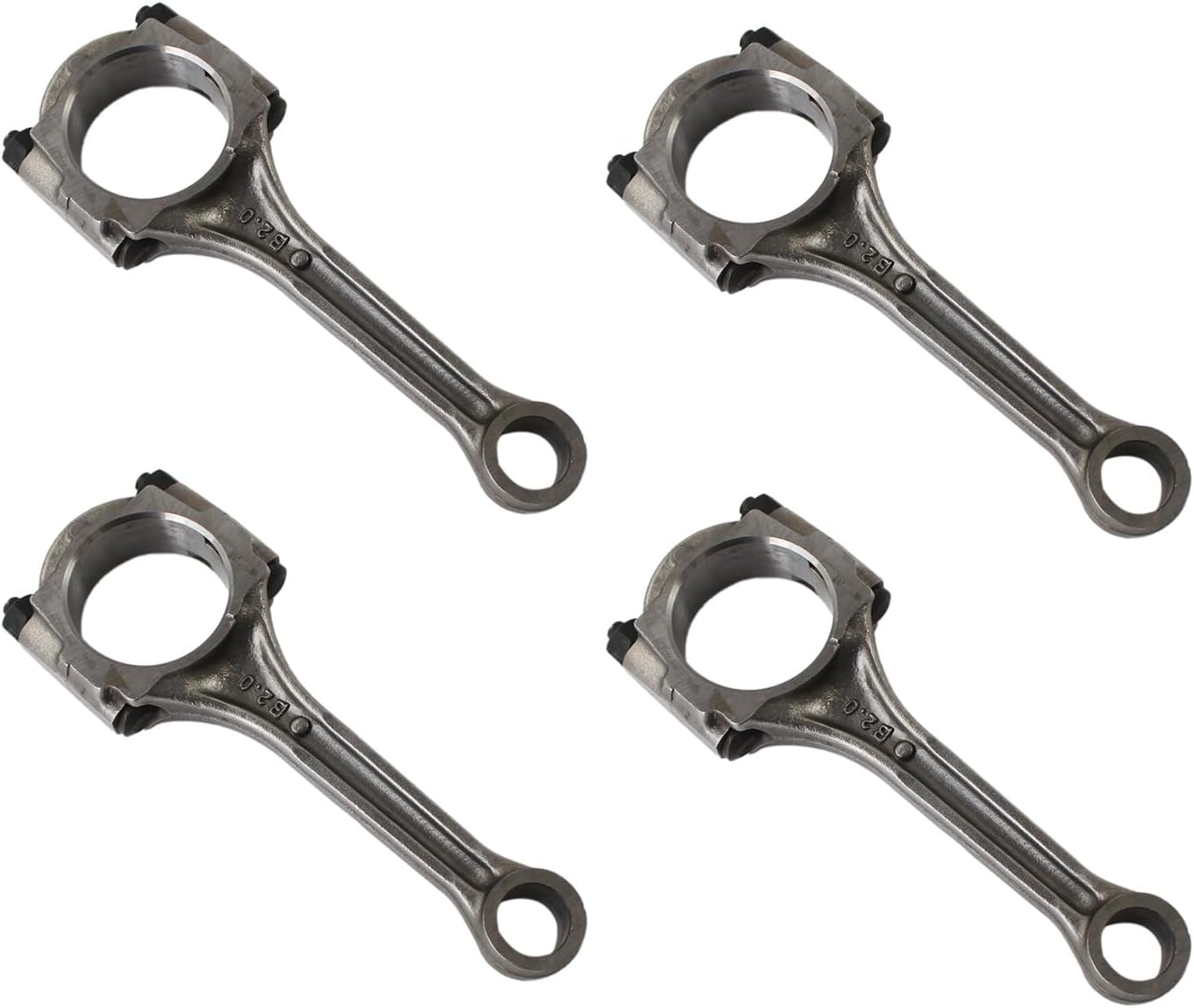 4PCS Connecting Rods 23510-23710 for Hyundai Elantra Tucson Kia Soul Sportage 2000-2008 2.0L Engine Direct OE Replacement