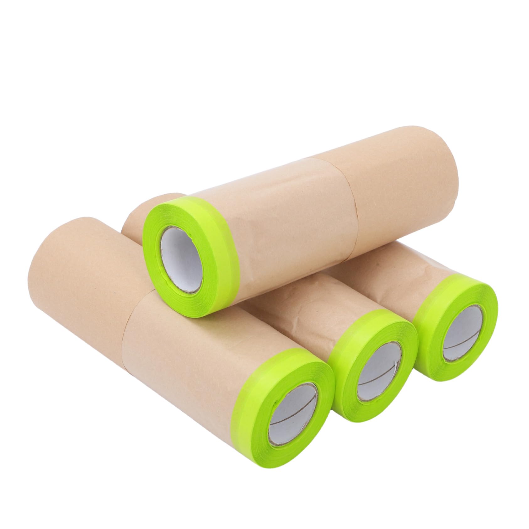 Papel de enmascarar para pintar coches con película protectora prefabricada de 12m resistente 8