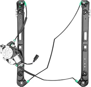Power Window Regulator (Without Motor) - Rear Left For BMW 3 Series E46 Sedan/Touring, By LST