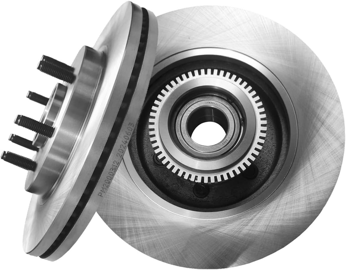 PM Auto Front 330mm Brake Disc Rotor and Hub Assembly For 2004-2008 Ford F-150