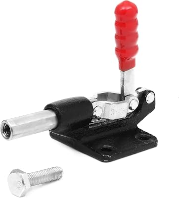 4 PCS Push Pull Adjustable Toggle Clamp, Quick Release Hand Tool for Woodworking, 500Lbs Holding Capacity Toggle Latch, GH-305C Stroke Clamp for Welding, 32MM