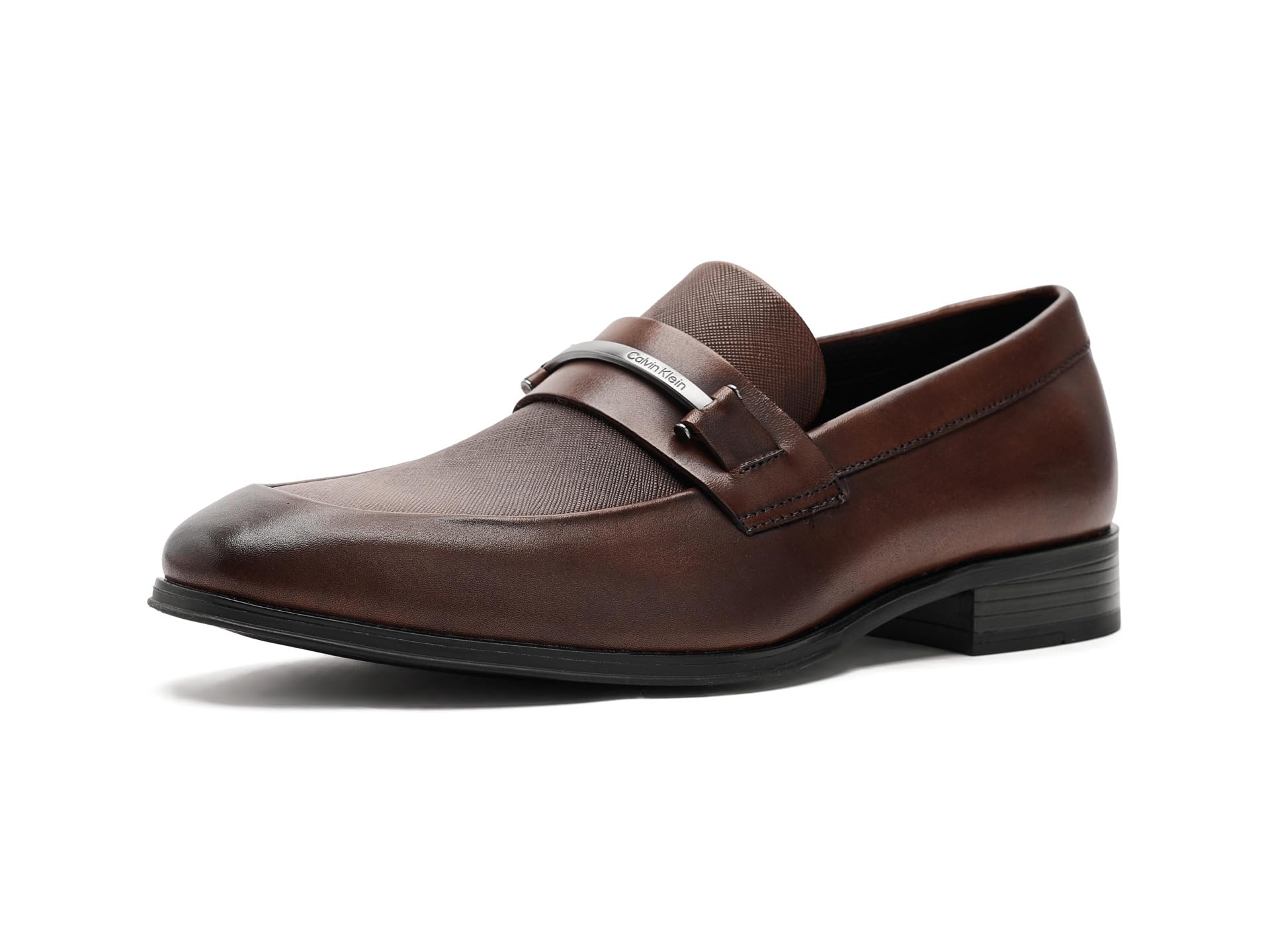 

                                                    Calvin Klein Mens Dillie Dark Brown Leather 10.5 M
