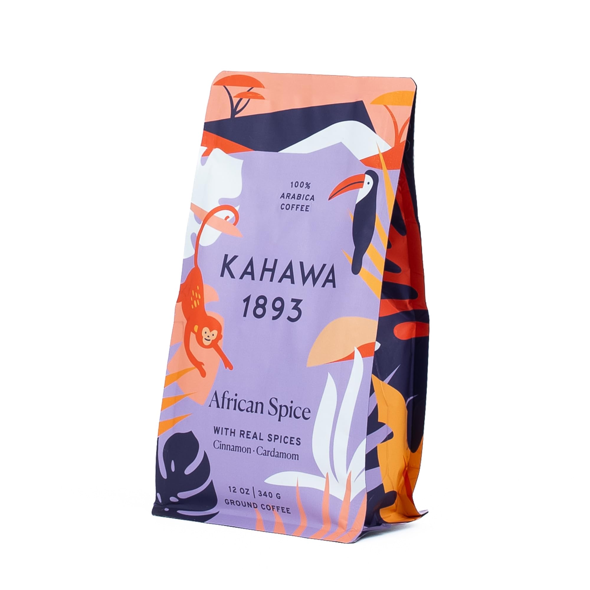 Amazon.com : Kahawa 1893 Ground Coffee Medium Roast African Spice