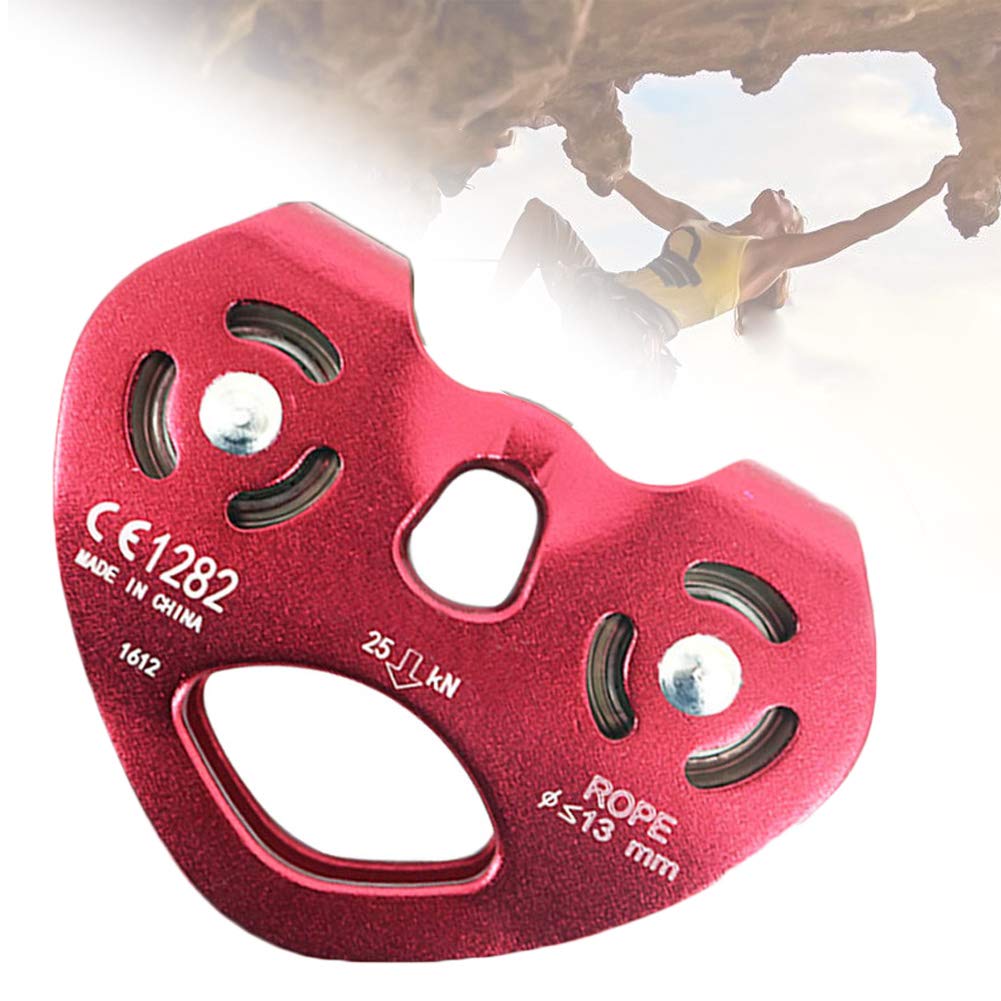 Buy 25KN Trolley Dual Pulley Tandem Speed, Zip Line Pulley Tandem Speed