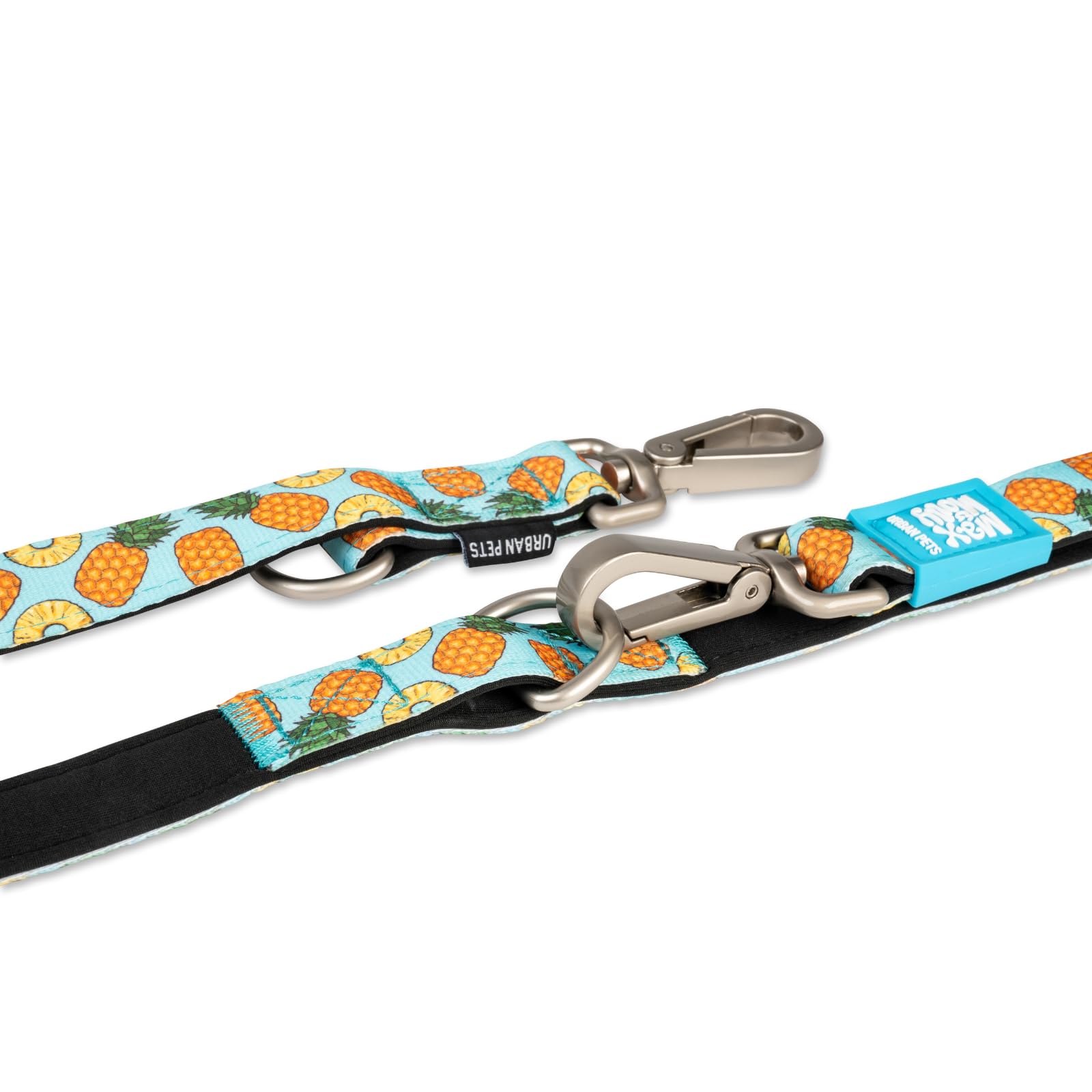 Max & Molly Multifunctional Dog Lead 2 m with 2 Carabiners, Sweet Pineapple/S Shoulder Lead, Padded, Safe and Flexible - Image 2