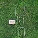 MTB H Frame Wire Stakes 30 x10-inch (Pkg of 25) 9ga Metal -Yard Sign Stakes for Advertising Board,Garden Lawn Stakes for Yard Signs