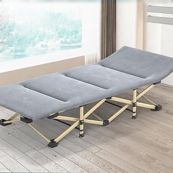 Folding Cot, Compact, Single, Bed Frame, No Assembly Required, Memory Foam, Lightweight, Portable, Easy Storage, For Studies, Napping, Guests, Childrens Room, Easy Storage, Dorm, Outdoor,
