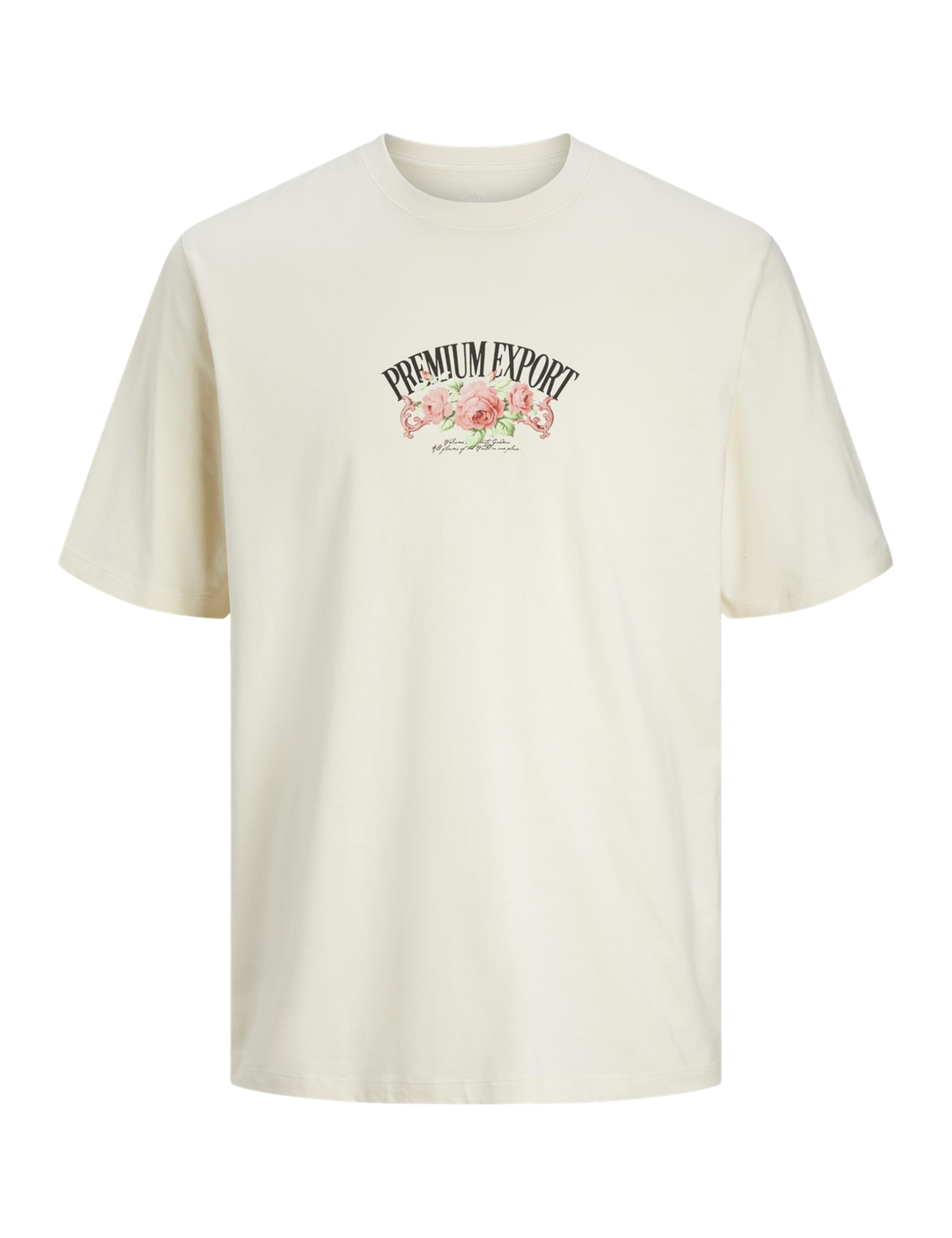 JACK&JONES JORHEAVEN Tee SS Crew Neck TG, Buttercream, S