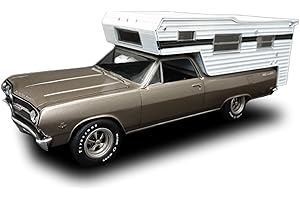 Amt 1965 Chevy El Camino w/Camper 1:25 Scale Model Kit