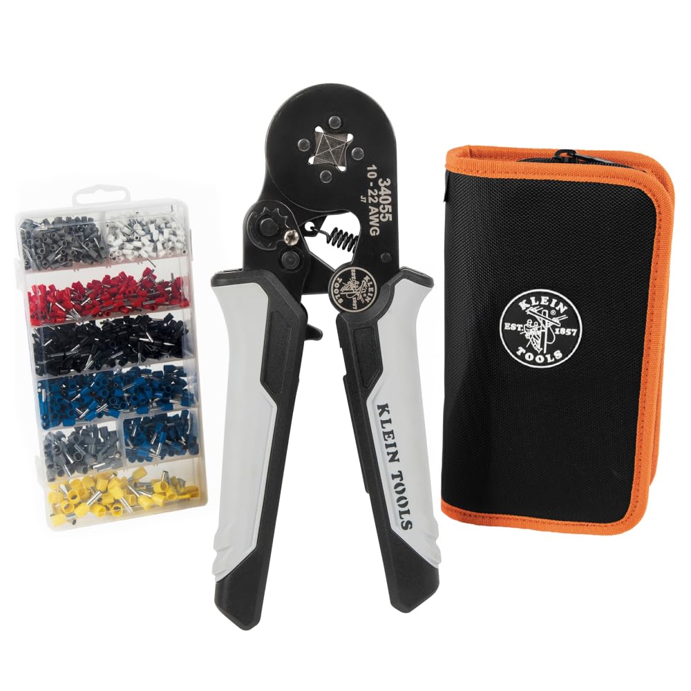 Klein 34060 Ferrule crimping tool set, square