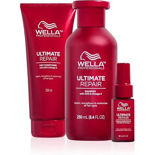 Wella Professionals Ultimate Repair Kit Shampoo 250ml, Conditioner 200ml, Siero 30ml